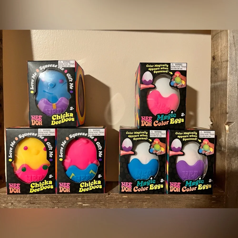 Complete Set Of Limited Edition Viral Chicka Deedoos & Magic Color Eggs NEED’S - Picture 1 of 1